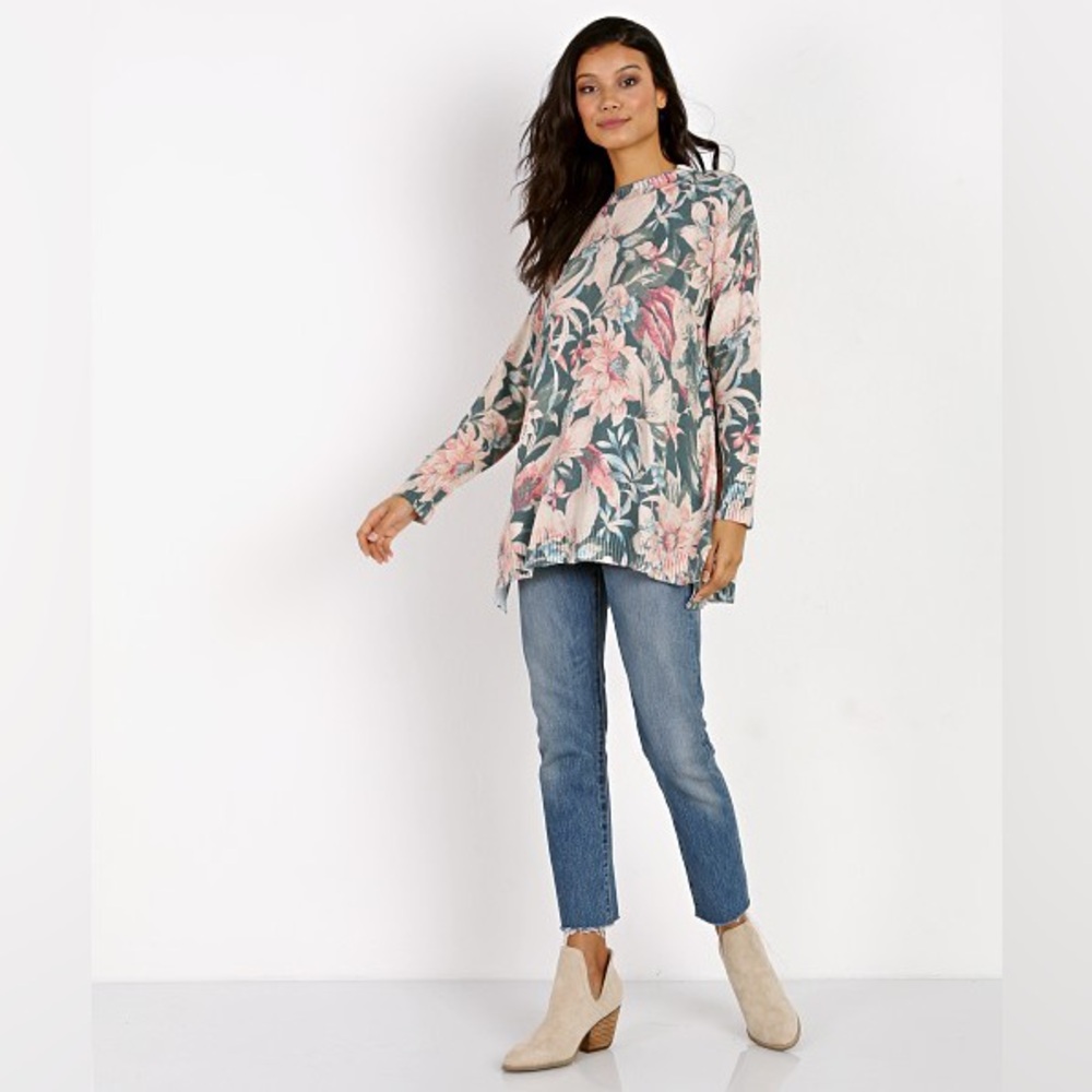 Show Me Your Mumu Fireside Sweater Petal Pines Knit